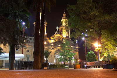 plaza armas catedral santiago