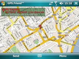 GPS.Friend by JGUI - Friend localizer app for Windows Mobile 1