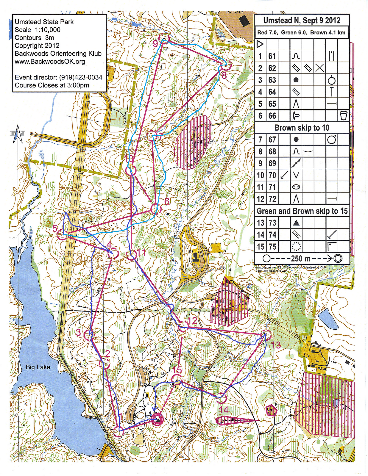 Orienteering in North Carolina