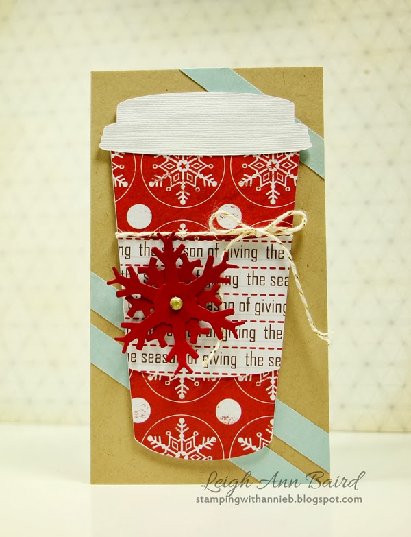 Paper Chase Coffee gift card holder