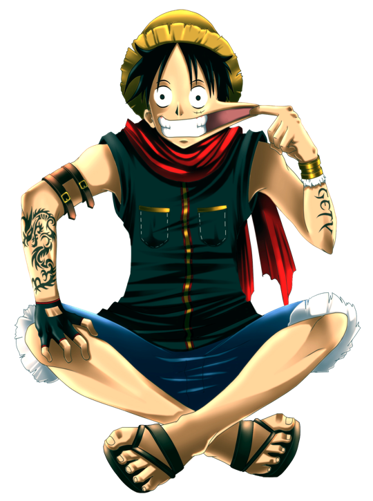 Gambar Anime Luffy Keren Ani Gambar