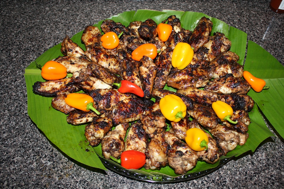 Big Dude's Eclectic Ramblings Jerk Chicken For Our Wine Club