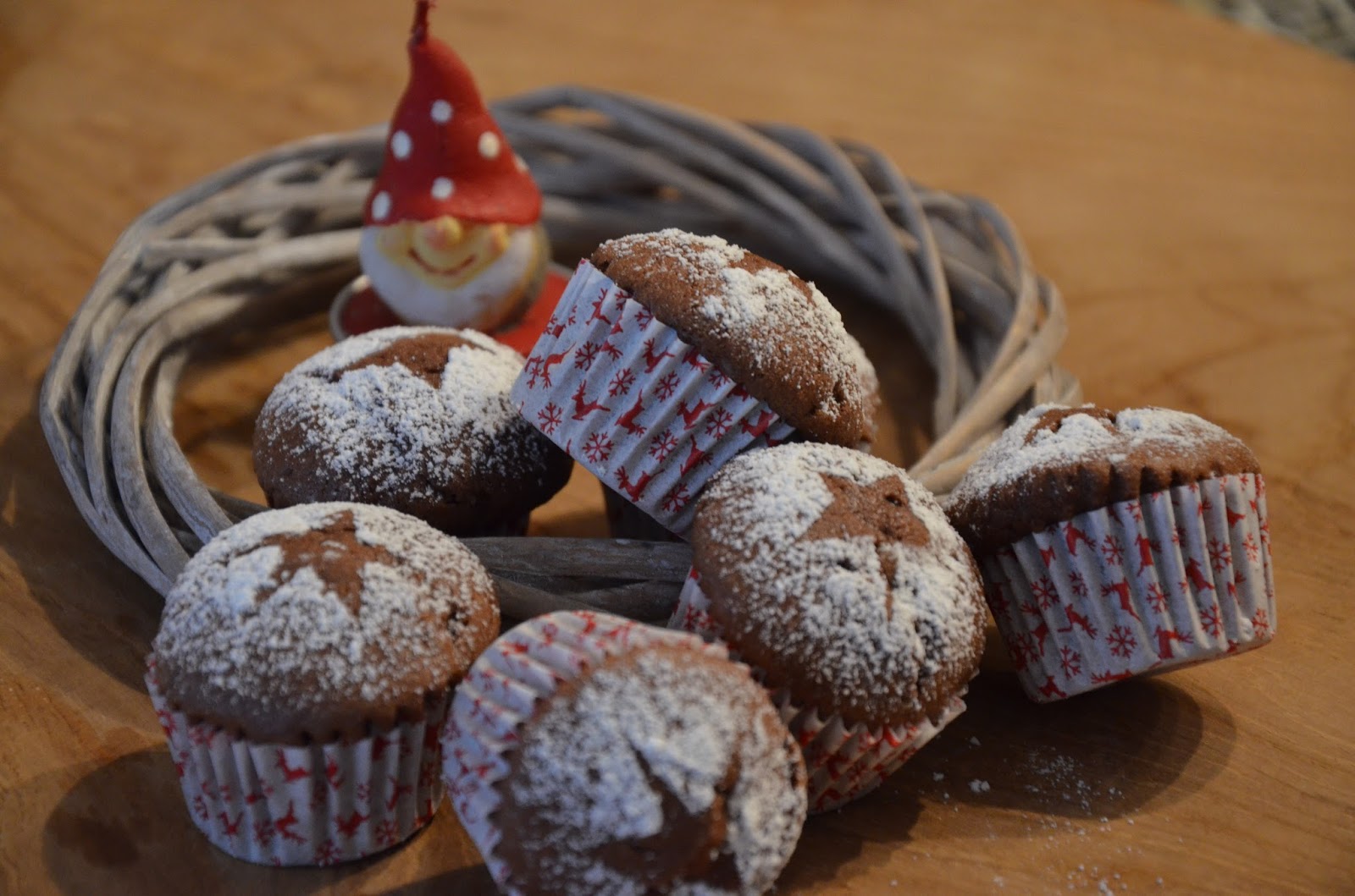 Weihnachtliche Schoko-Mini-Muffins - Rezeptra - Food and More