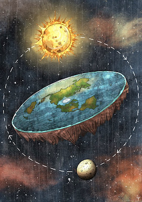 Risultati immagini per la Terra non è rotonda
