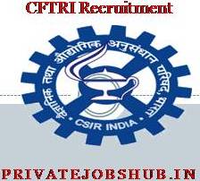 CFTRI Recruitment CFTRI Recruitment