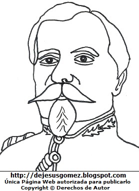 Francisco Bolognesi sin color Francisco Bolognesi para colorear, pintar e imprimir. Dibujo de Francisco Bolognesi hecho por Jesus Gómez