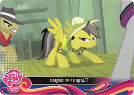 My Little Pony Daring Do is Real?! Equestrian Friends Trading Card