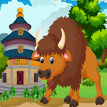 Games4King Cute Bison Rescue