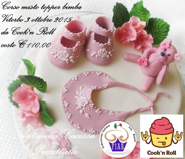 Corso misto ghiaccia cake design