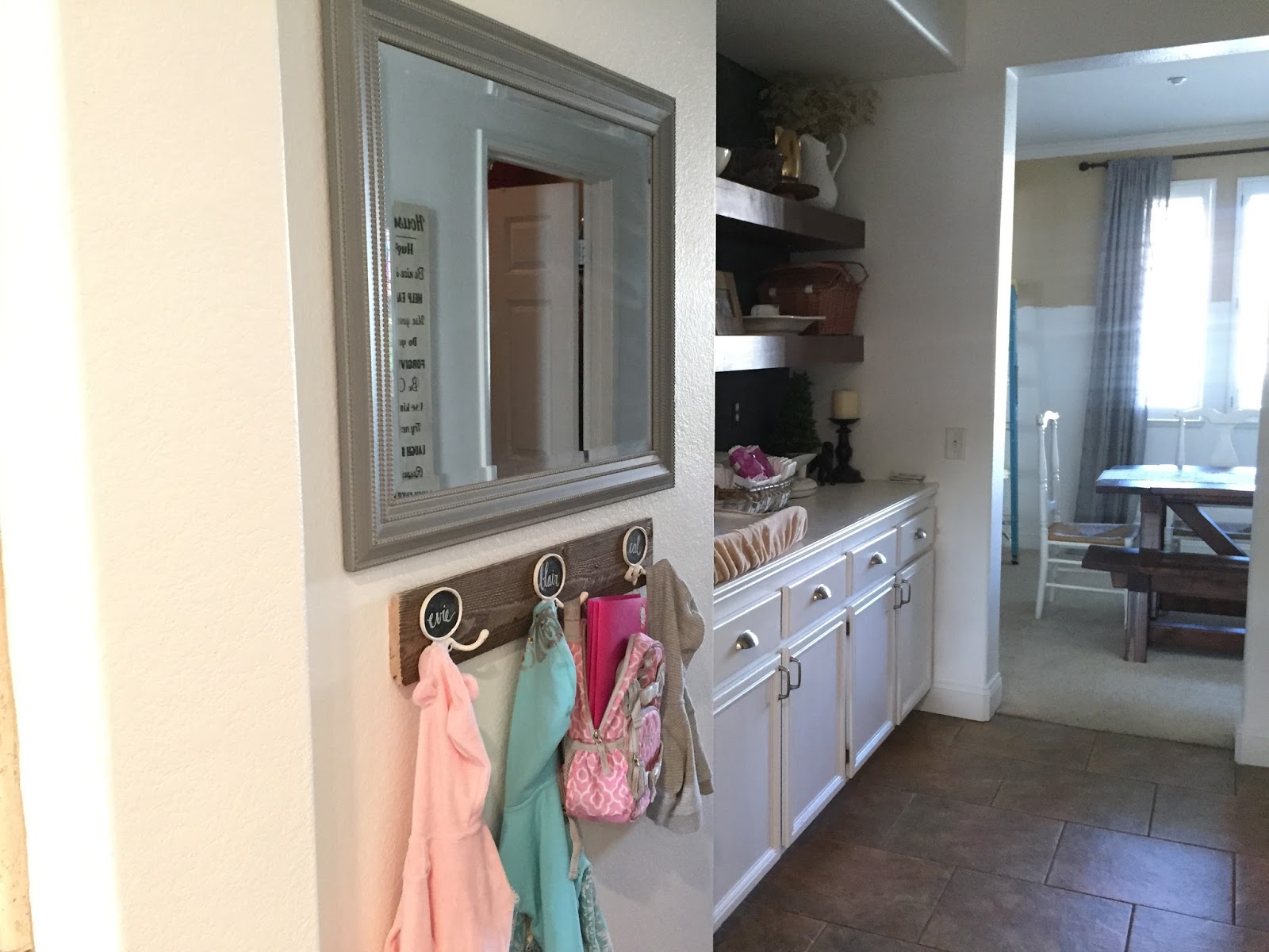 Nat your average girl... DIY Backpack Hooks