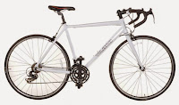 Vilano Tuono Aluminum Road Bike 21 Speed Shimano, lightweight at around just 24 lbs, with 6061 aluminum frame, integrated headset, Shimano drivetrain, A050 handlebar mounted shifters
