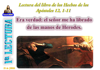 Resultado de imagen para En aquellos días, el rey Herodes se puso a perseguir a algunos miembros de la Iglesia.