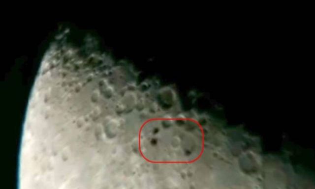 UFO News ~ Three UFOs Passing The Moon plus MORE Three%2BUFOs%2BMoon