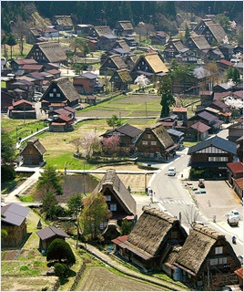 หมู่บ้านชิราคาวาโกะ (Shirakawago)
