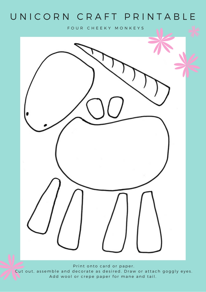 Musings Of An Average Mom Printable Unicorn Activities