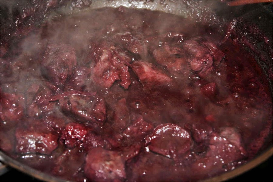 Cerdo en salsa de ciruela paso 4