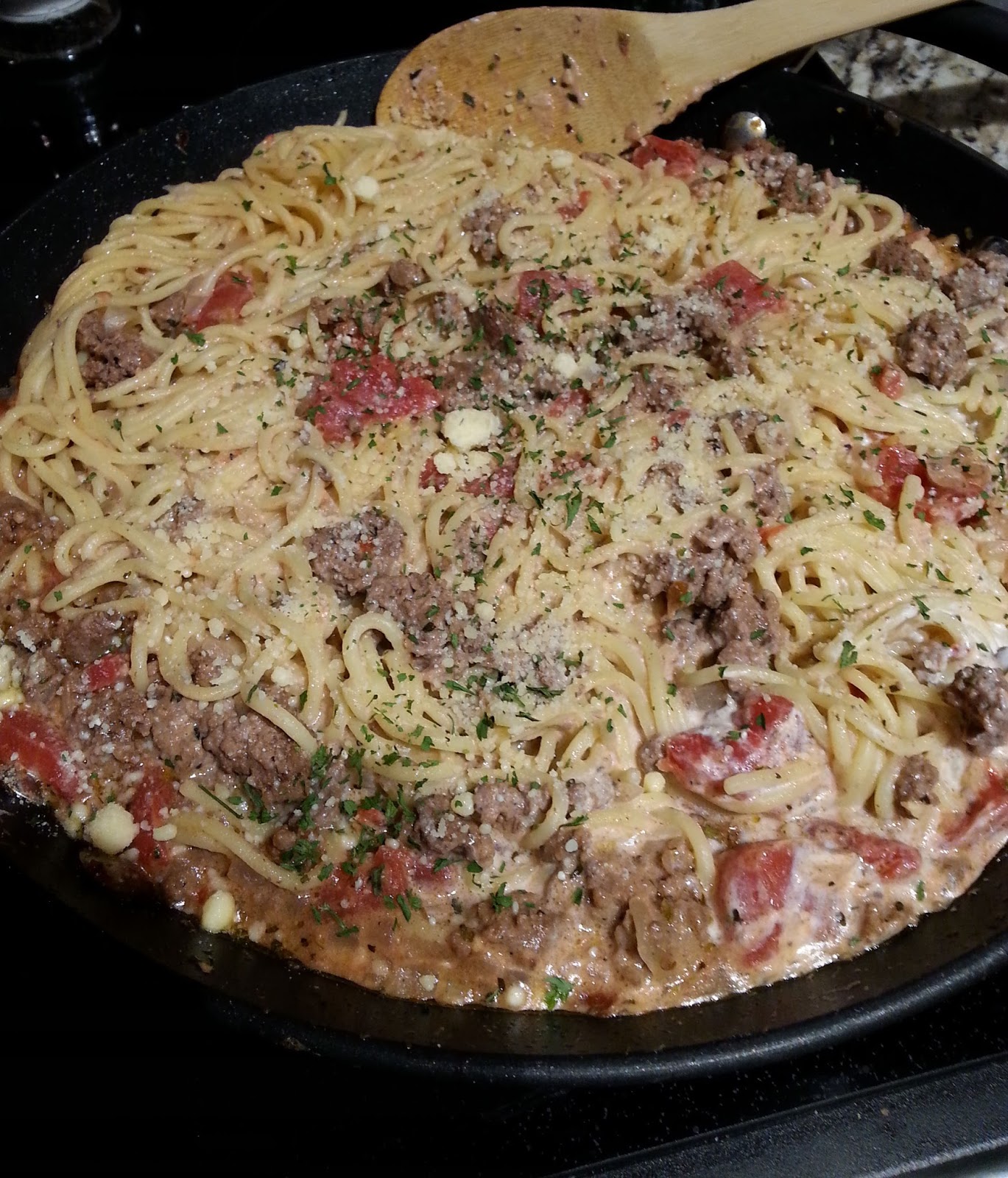 Christine's Pantry Pasta in Sour Cream Sauce