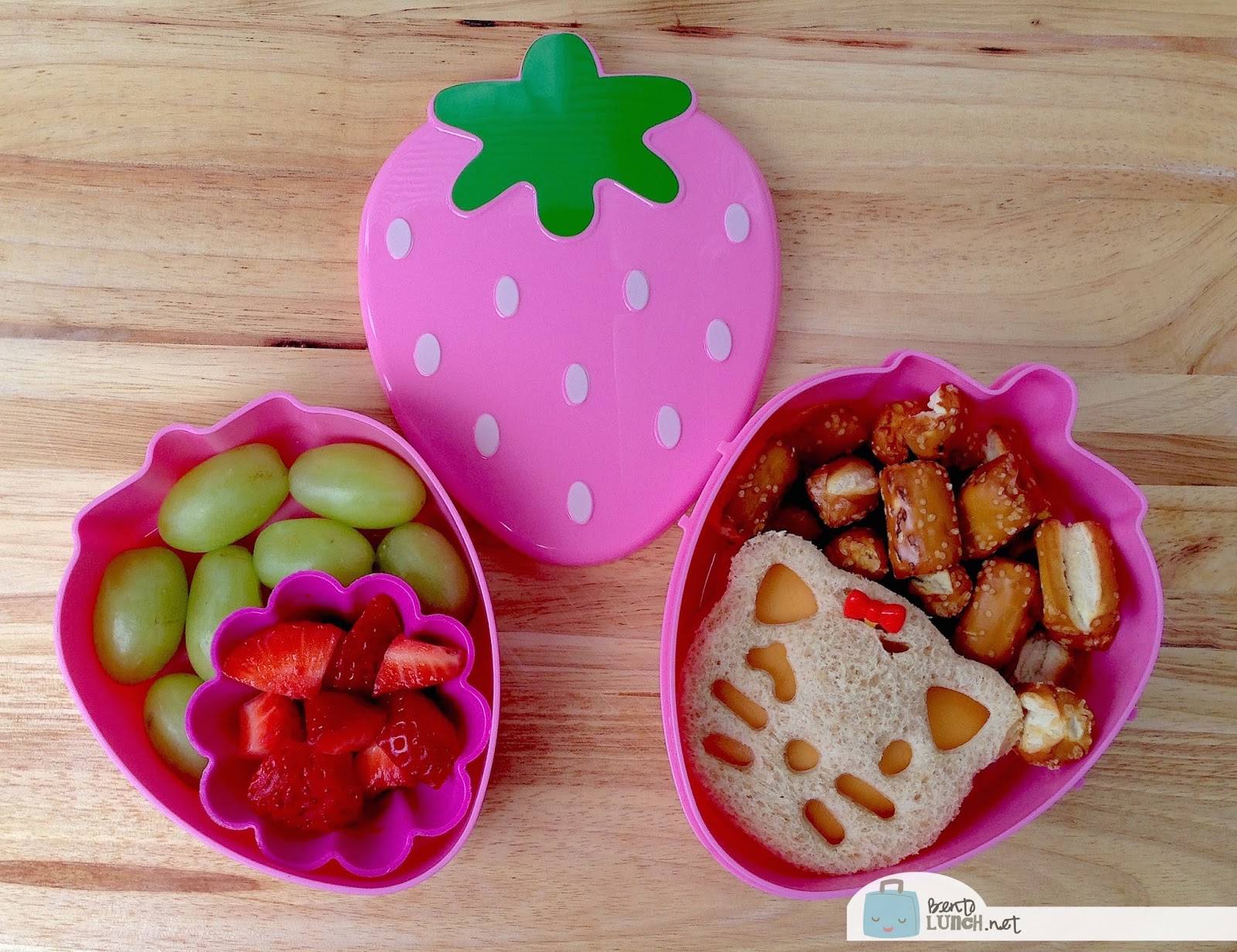 Strawberry Box Bento