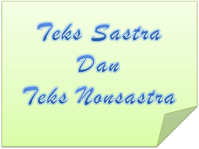Contoh Teks Non Sastra : Lkpd Tema 6 Subtema 3 Pb 6 Worksheet