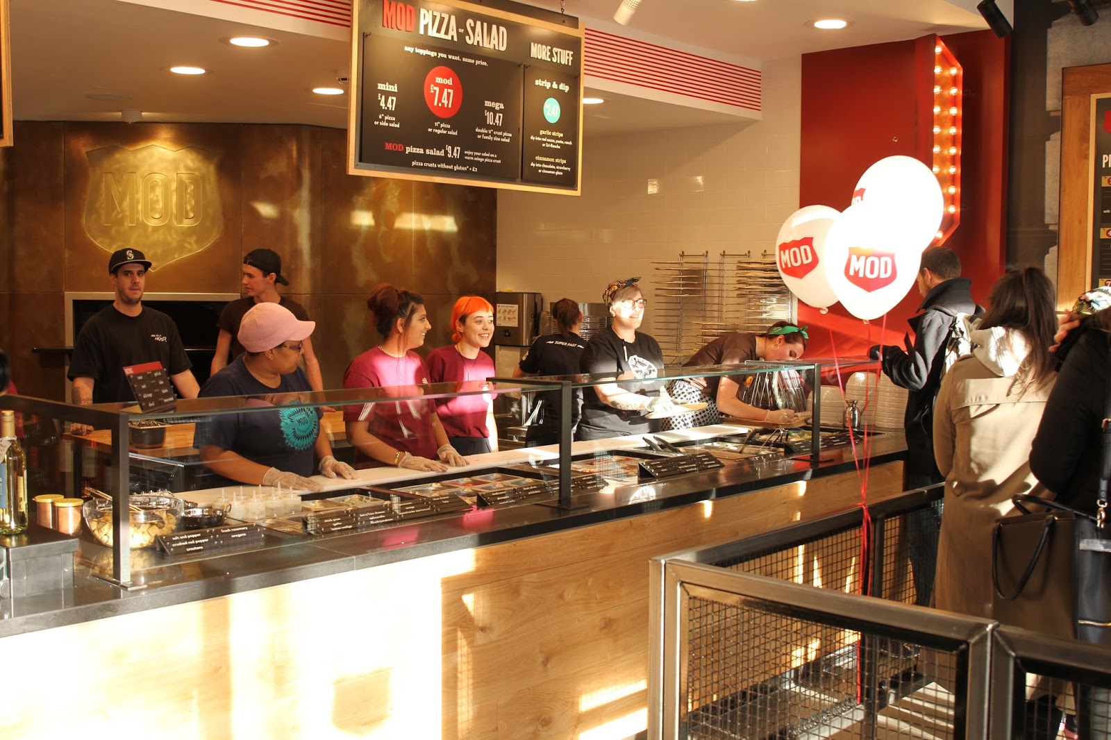 Nottingham Food Lovers MOD Pizza Opens in Nottingham