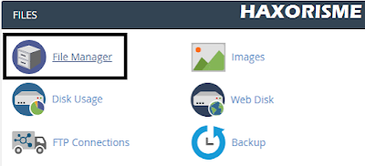 Membuka File Manager cPanel Membuka File Manager cPanel