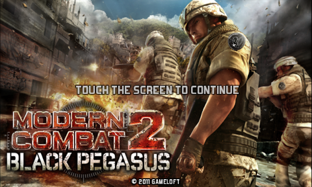 Download Modern Combat 2 Black Pegasus APK + DATA V1.0.2 All Resolusi