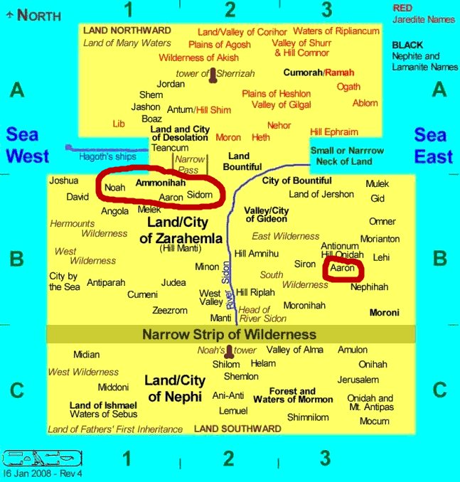 BOOK of MORMON RESOURCES Ammonihah Noah & Sidom all East of Sidon