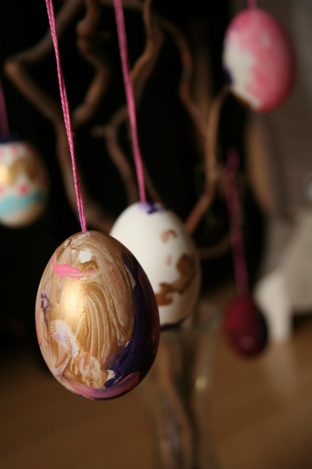Mama Gone Green Easter Egg Ornaments