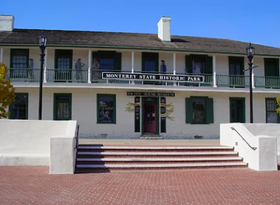 exterior of Monterey Museum of the American Indian in Monterey, California