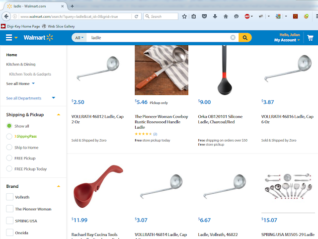 A regular ladle is cheap! A regular ladle is cheap!