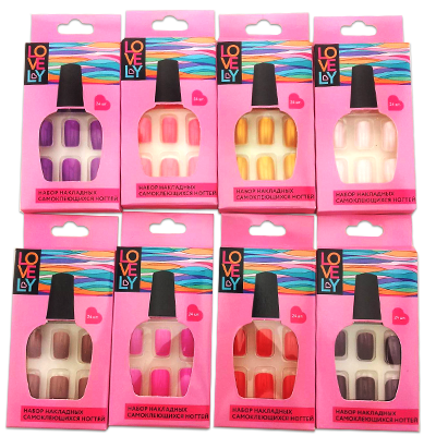 SashaBerryBlog: Накладные самоклеющиеся ногти Lovely