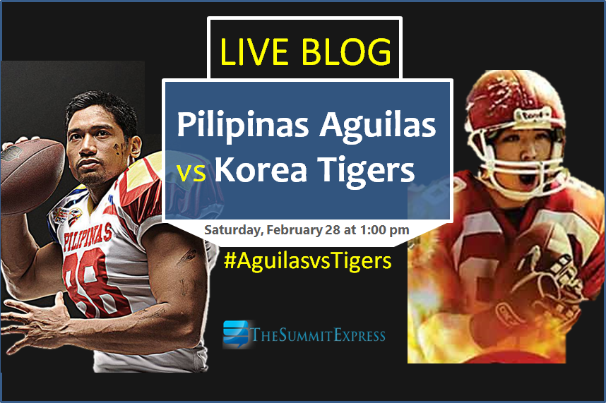 Pilipinas Aguilas vs Korea Tigers Coverage, Scores, Results