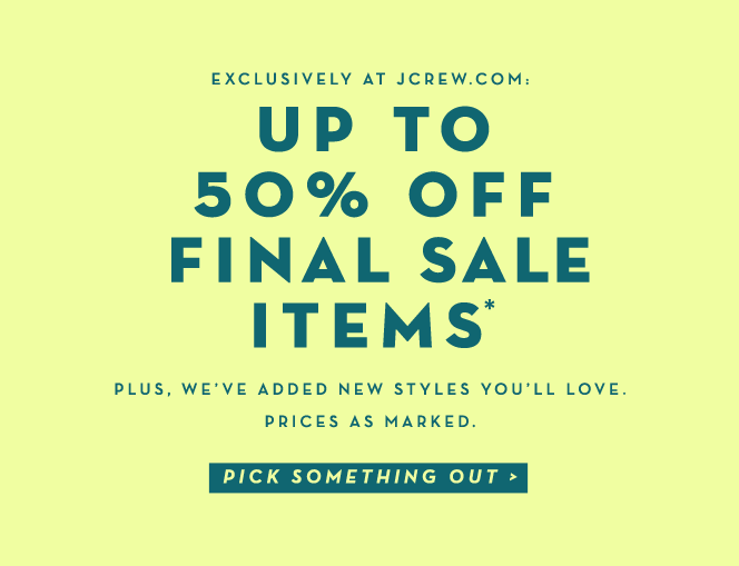 J.Crew Aficionada J.Crew Final Sale {decent update}