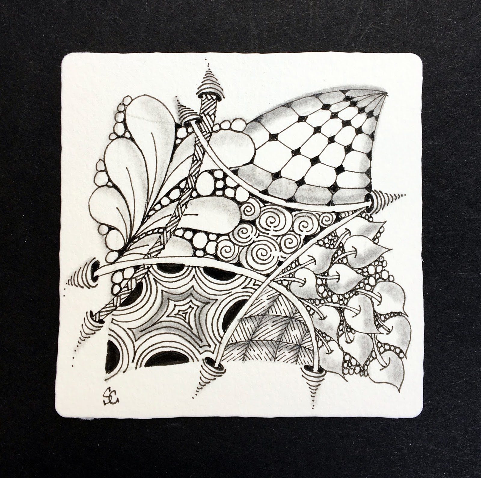 Tangled Ink Art Challenge 96 ZINGER!