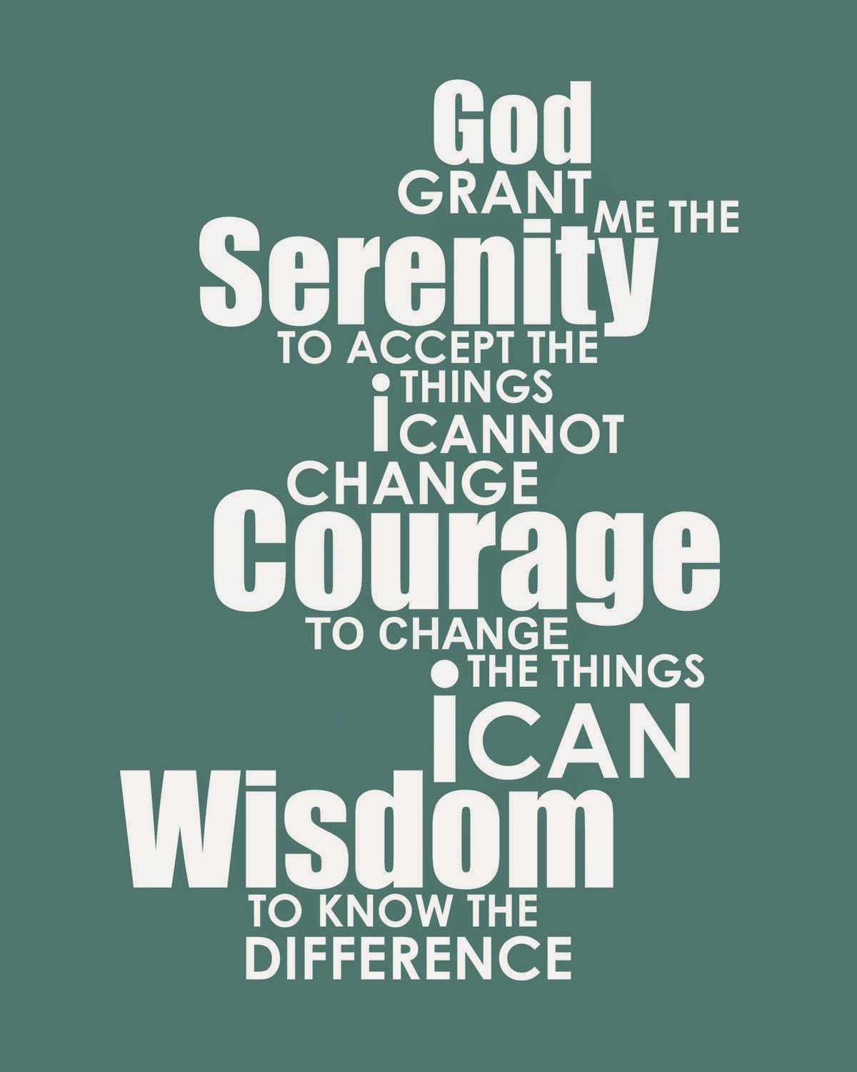 Lose The Excuses Peace Through The Serenity Prayer Lose The Excuses Peace Through The Serenity Prayer