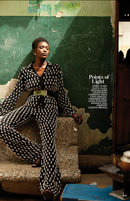 Afrolistas and the City™: Heat Wave: Model Betty Adewole For Marie ...