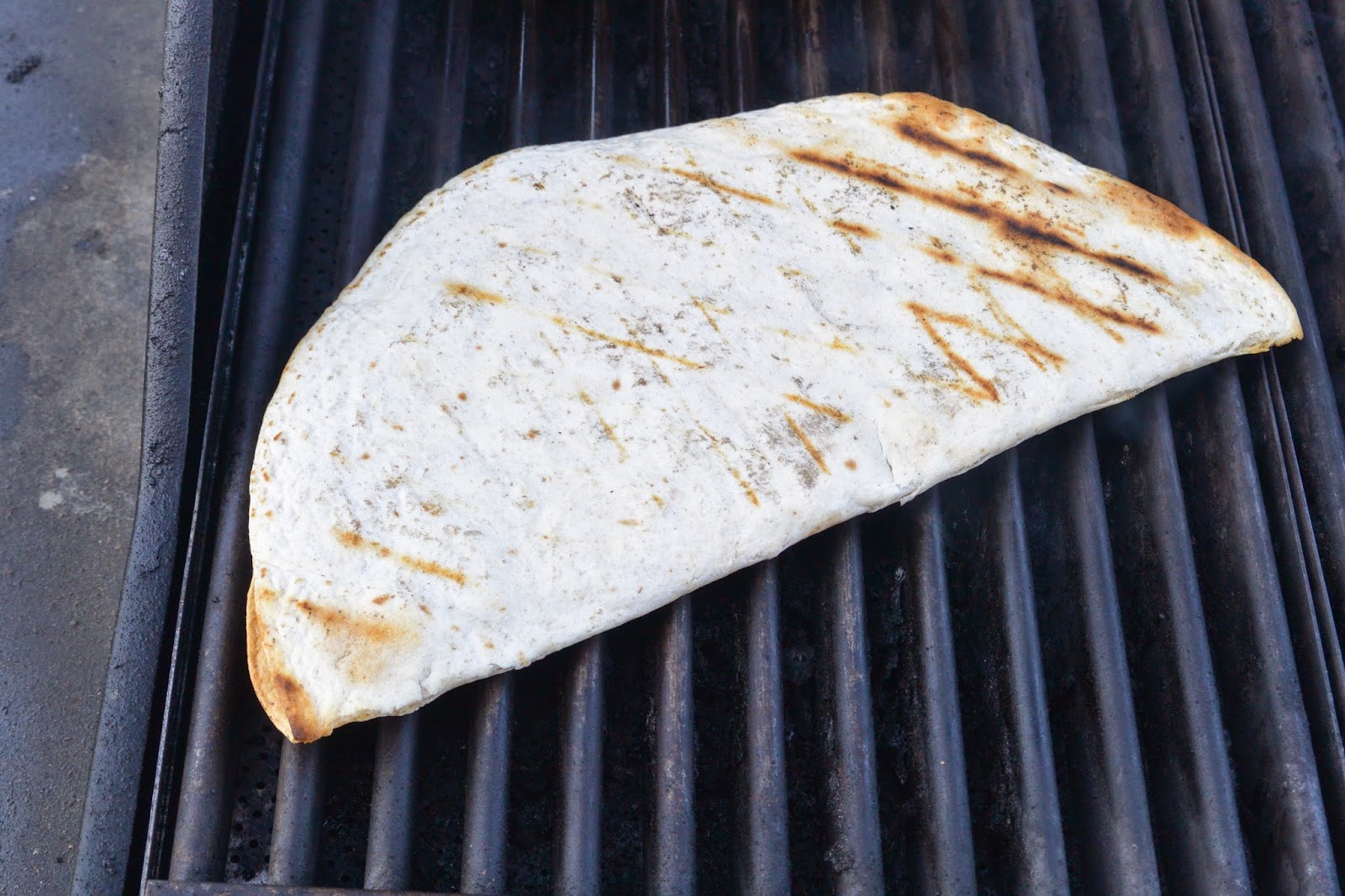 Mixin' Mom Chocolate Chip Peanut Butter & Banana Quesadilla