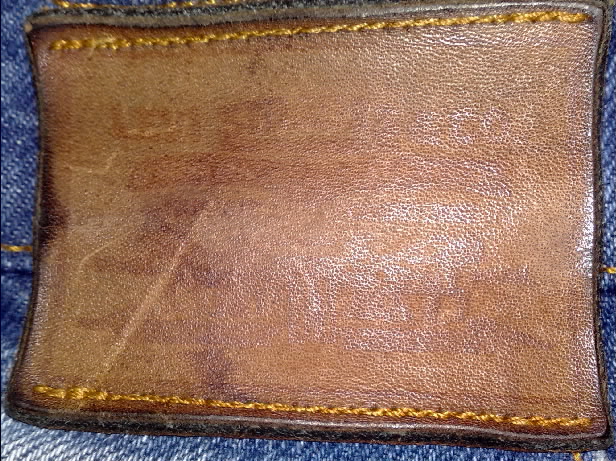 eqrann online boutique store: Levis Leather Tab With Talon 42 Zipper ...