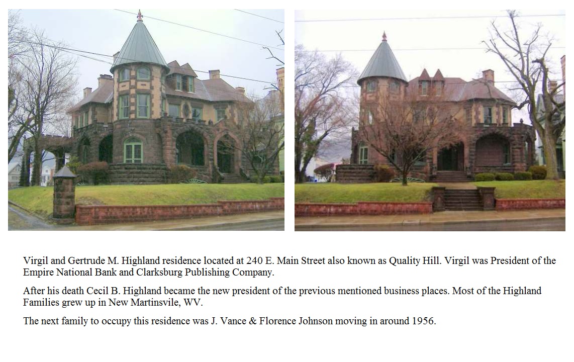 Clarksburg...my home town Old Clarksburg Homes