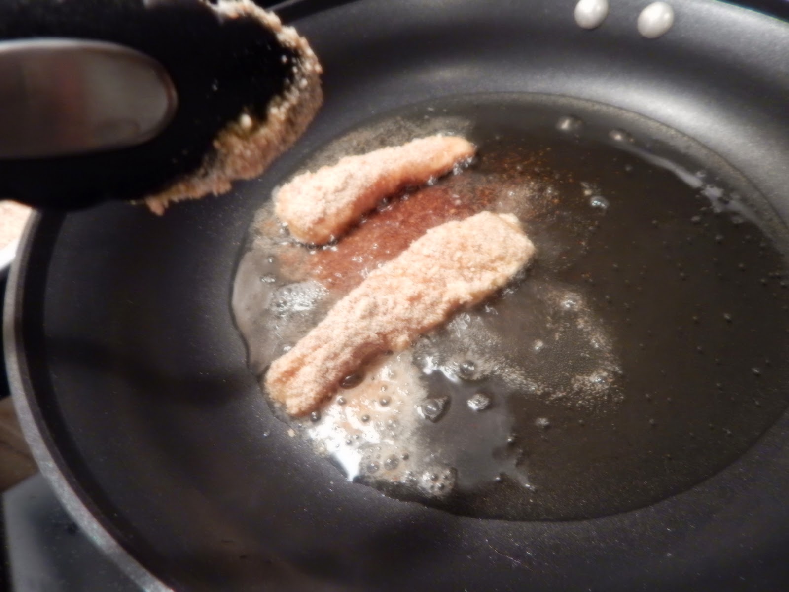 Go ahead take a bite easy homemade crispy chicken fingers