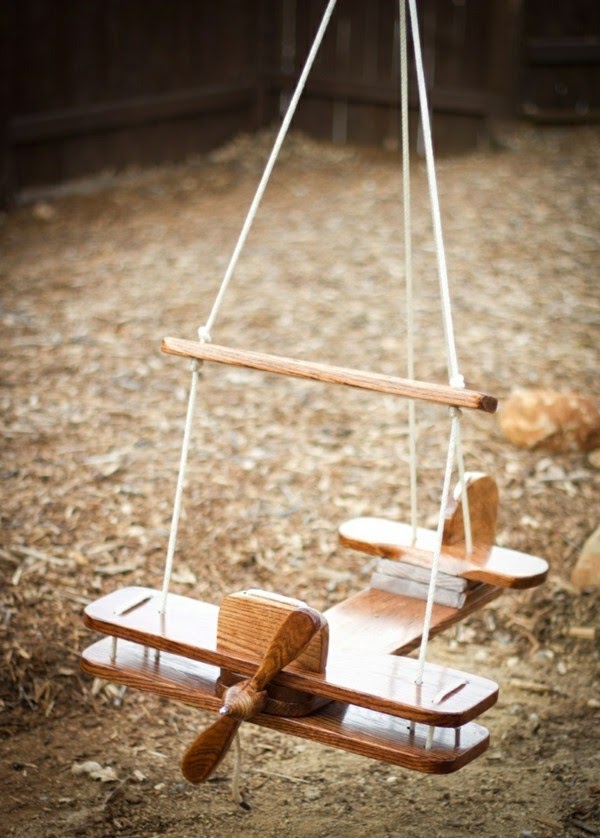 Wooden swing for indoor and outdoor use!