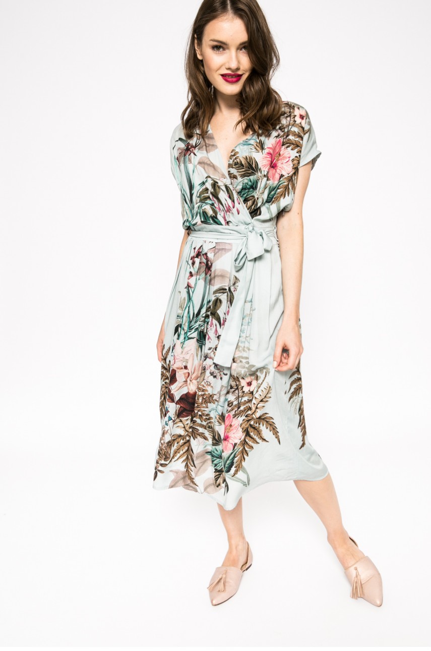 letnia sukienka kopertowa Medicine letnia sukienka kopertowa Medicine, sukienki na lato, jak się ubrać latem