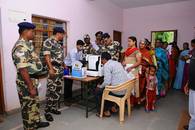 Narayana Nethralaya organizes a special Eye Screening Programme for CRPF Jawans Narayana Nethralaya organizes a special Eye Screening Programme for CRPF Jawans