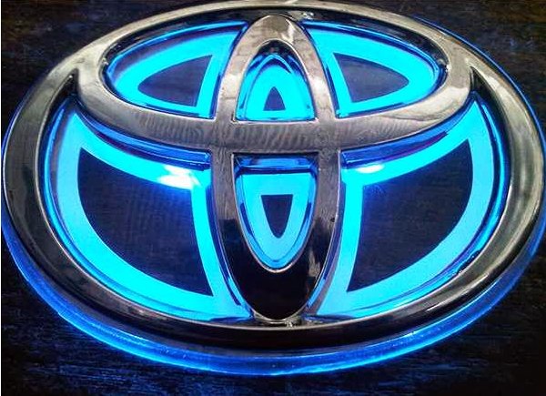 Emblem Led Lambang Toyota Modis