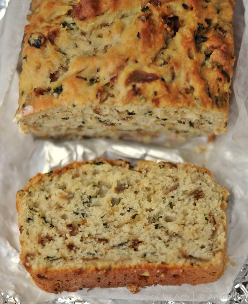 Annarasa Essence of Food Sweet Red Onion and Cilantro Quick Bread