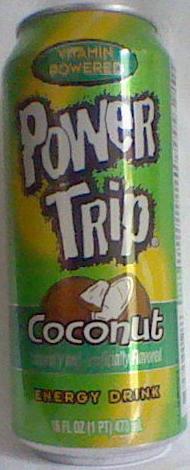 Caffeine King: Power Trip Coconut Energy Drink Review