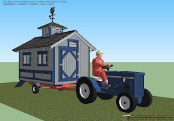 trailer chicken plans building construction t310 build shed garden perspective completed