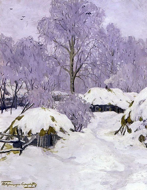 Ivan Goryushkin-Sorokopudov [Горюшкин-Сорокопудов Иван Силыч ] 1873-1954 - Russian painter