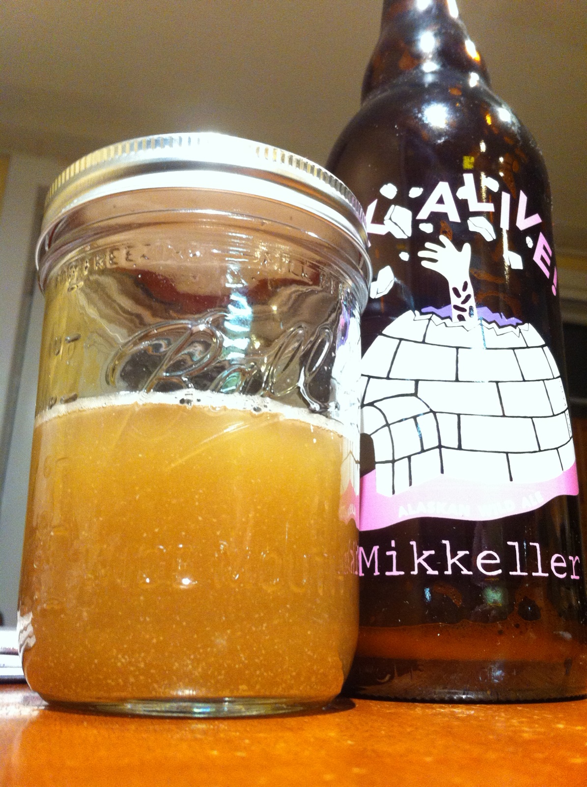 what we’re drinking 571. Anchorage/Mikkeller AK Alive! Alaskan Wild Ale