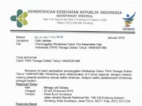 Pengumuman Workshop Calon Petugas Kesehatan Haji Indonesia 1440 H 2019 M Pengumuman Workshop Calon Petugas Kesehatan Haji Indonesia 1440 H 2019 M